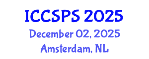 International Conference on Computer Science, Programming and Security (ICCSPS) December 02, 2025 - Amsterdam, Netherlands