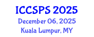 International Conference on Computer Science, Programming and Security (ICCSPS) December 06, 2025 - Kuala Lumpur, Malaysia