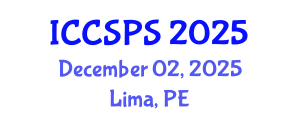 International Conference on Computer Science, Programming and Security (ICCSPS) December 02, 2025 - Lima, Peru