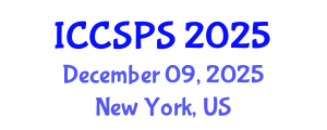 International Conference on Computer Science, Programming and Security (ICCSPS) December 09, 2025 - New York, United States