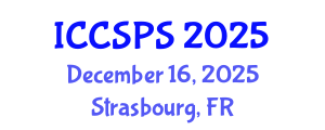 International Conference on Computer Science, Programming and Security (ICCSPS) December 16, 2025 - Strasbourg, France