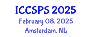 International Conference on Computer Science, Programming and Security (ICCSPS) February 08, 2025 - Amsterdam, Netherlands