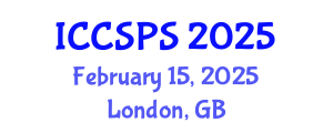 International Conference on Computer Science, Programming and Security (ICCSPS) February 15, 2025 - London, United Kingdom