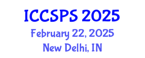 International Conference on Computer Science, Programming and Security (ICCSPS) February 22, 2025 - New Delhi, India