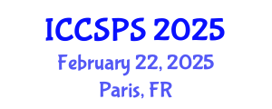 International Conference on Computer Science, Programming and Security (ICCSPS) February 22, 2025 - Paris, France