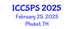 International Conference on Computer Science, Programming and Security (ICCSPS) February 25, 2025 - Phuket, Thailand