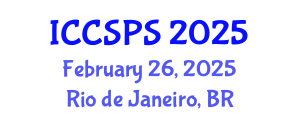 International Conference on Computer Science, Programming and Security (ICCSPS) February 26, 2025 - Rio de Janeiro, Brazil