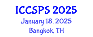 International Conference on Computer Science, Programming and Security (ICCSPS) January 18, 2025 - Bangkok, Thailand