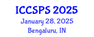 International Conference on Computer Science, Programming and Security (ICCSPS) January 28, 2025 - Bengaluru, India