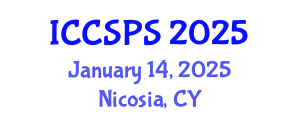 International Conference on Computer Science, Programming and Security (ICCSPS) January 14, 2025 - Nicosia, Cyprus