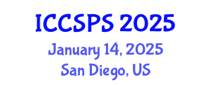 International Conference on Computer Science, Programming and Security (ICCSPS) January 14, 2025 - San Diego, United States