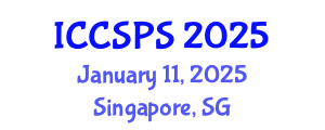 International Conference on Computer Science, Programming and Security (ICCSPS) January 11, 2025 - Singapore, Singapore