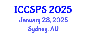 International Conference on Computer Science, Programming and Security (ICCSPS) January 28, 2025 - Sydney, Australia