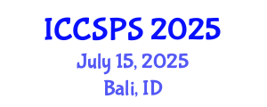 International Conference on Computer Science, Programming and Security (ICCSPS) July 15, 2025 - Bali, Indonesia