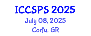 International Conference on Computer Science, Programming and Security (ICCSPS) July 08, 2025 - Corfu, Greece