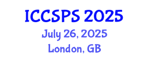International Conference on Computer Science, Programming and Security (ICCSPS) July 26, 2025 - London, United Kingdom