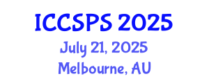 International Conference on Computer Science, Programming and Security (ICCSPS) July 21, 2025 - Melbourne, Australia