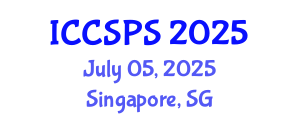 International Conference on Computer Science, Programming and Security (ICCSPS) July 05, 2025 - Singapore, Singapore