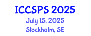 International Conference on Computer Science, Programming and Security (ICCSPS) July 15, 2025 - Stockholm, Sweden