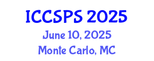 International Conference on Computer Science, Programming and Security (ICCSPS) June 10, 2025 - Monte Carlo, Monaco