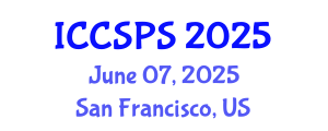 International Conference on Computer Science, Programming and Security (ICCSPS) June 07, 2025 - San Francisco, United States