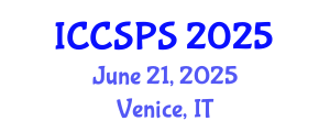International Conference on Computer Science, Programming and Security (ICCSPS) June 21, 2025 - Venice, Italy