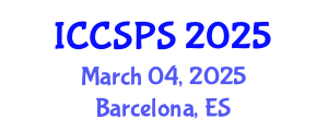 International Conference on Computer Science, Programming and Security (ICCSPS) March 04, 2025 - Barcelona, Spain