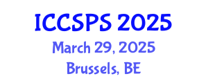 International Conference on Computer Science, Programming and Security (ICCSPS) March 29, 2025 - Brussels, Belgium