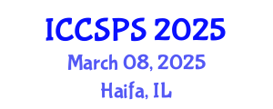 International Conference on Computer Science, Programming and Security (ICCSPS) March 08, 2025 - Haifa, Israel