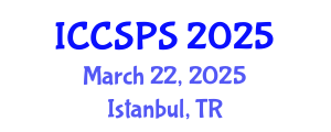 International Conference on Computer Science, Programming and Security (ICCSPS) March 22, 2025 - Istanbul, Turkey
