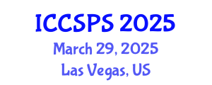 International Conference on Computer Science, Programming and Security (ICCSPS) March 29, 2025 - Las Vegas, United States