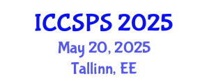 International Conference on Computer Science, Programming and Security (ICCSPS) May 20, 2025 - Tallinn, Estonia