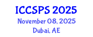 International Conference on Computer Science, Programming and Security (ICCSPS) November 08, 2025 - Dubai, United Arab Emirates