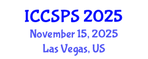International Conference on Computer Science, Programming and Security (ICCSPS) November 15, 2025 - Las Vegas, United States
