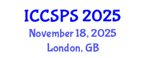 International Conference on Computer Science, Programming and Security (ICCSPS) November 18, 2025 - London, United Kingdom