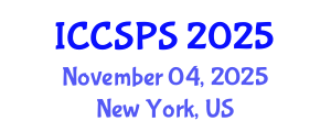 International Conference on Computer Science, Programming and Security (ICCSPS) November 04, 2025 - New York, United States