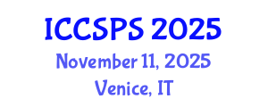 International Conference on Computer Science, Programming and Security (ICCSPS) November 11, 2025 - Venice, Italy