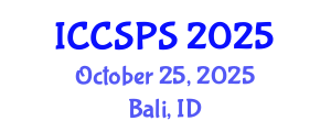 International Conference on Computer Science, Programming and Security (ICCSPS) October 25, 2025 - Bali, Indonesia
