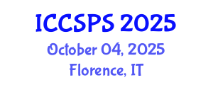 International Conference on Computer Science, Programming and Security (ICCSPS) October 04, 2025 - Florence, Italy