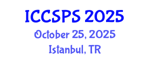 International Conference on Computer Science, Programming and Security (ICCSPS) October 25, 2025 - Istanbul, Turkey