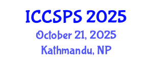 International Conference on Computer Science, Programming and Security (ICCSPS) October 21, 2025 - Kathmandu, Nepal