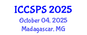 International Conference on Computer Science, Programming and Security (ICCSPS) October 04, 2025 - Madagascar, Madagascar