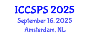 International Conference on Computer Science, Programming and Security (ICCSPS) September 16, 2025 - Amsterdam, Netherlands