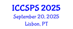 International Conference on Computer Science, Programming and Security (ICCSPS) September 20, 2025 - Lisbon, Portugal