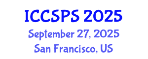 International Conference on Computer Science, Programming and Security (ICCSPS) September 27, 2025 - San Francisco, United States
