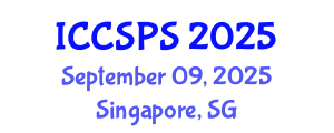 International Conference on Computer Science, Programming and Security (ICCSPS) September 09, 2025 - Singapore, Singapore