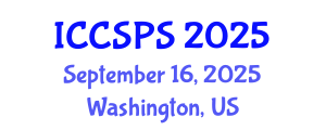 International Conference on Computer Science, Programming and Security (ICCSPS) September 16, 2025 - Washington, United States