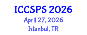 International Conference on Computer Science, Programming and Security (ICCSPS) April 27, 2026 - Istanbul, Turkey International Conference on Computer Science, Programming and Security (ICCSPS) April 27, 2026 - Istanbul, Turkey