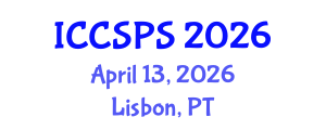 International Conference on Computer Science, Programming and Security (ICCSPS) April 13, 2026 - Lisbon, Portugal International Conference on Computer Science, Programming and Security (ICCSPS) April 13, 2026 - Lisbon, Portugal