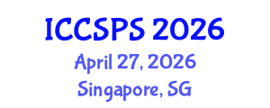 International Conference on Computer Science, Programming and Security (ICCSPS) April 27, 2026 - Singapore, Singapore International Conference on Computer Science, Programming and Security (ICCSPS) April 27, 2026 - Singapore, Singapore